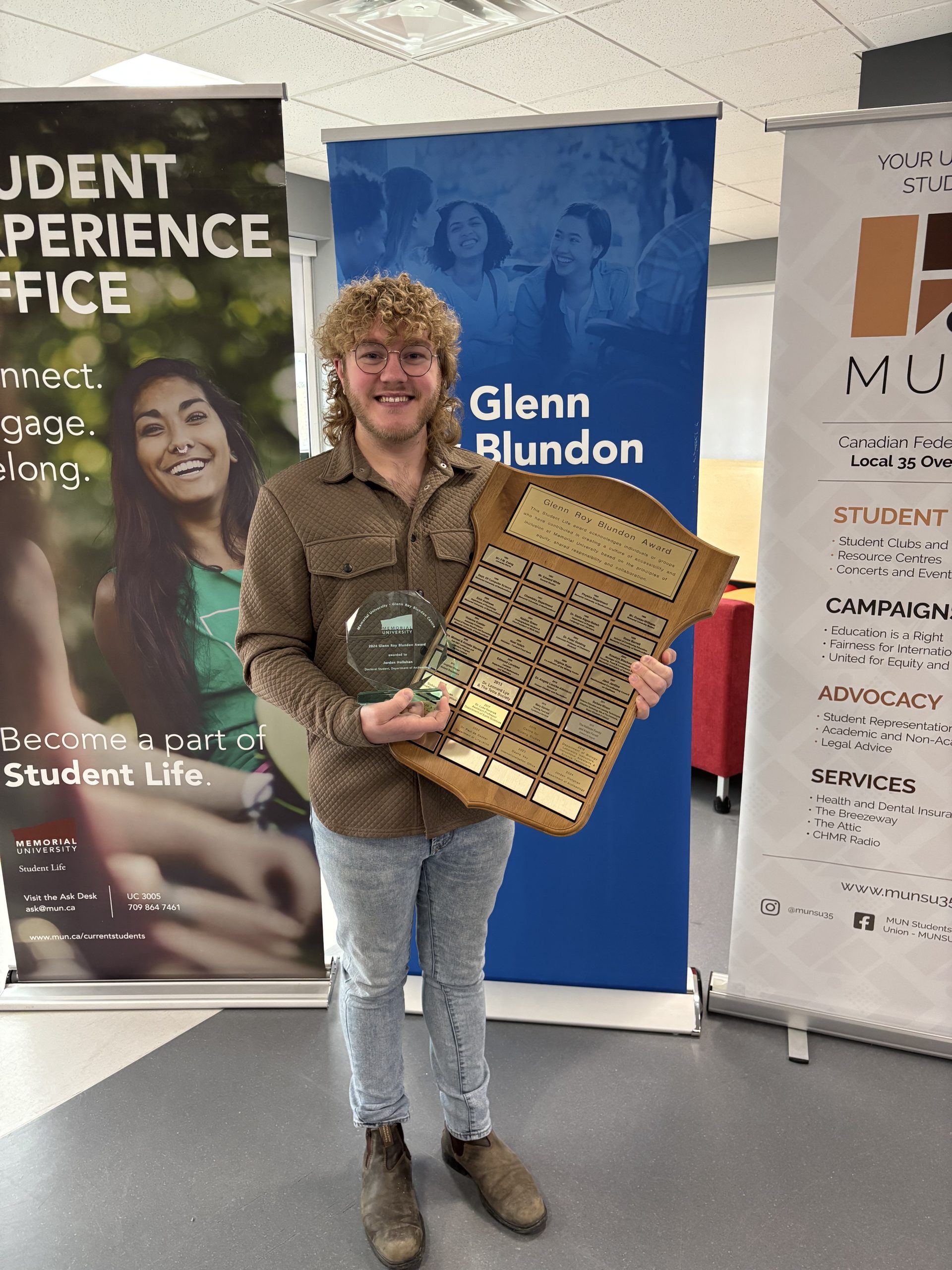 CARES Lab Member Jordan Hollahan Receives 2024 Blundon Award